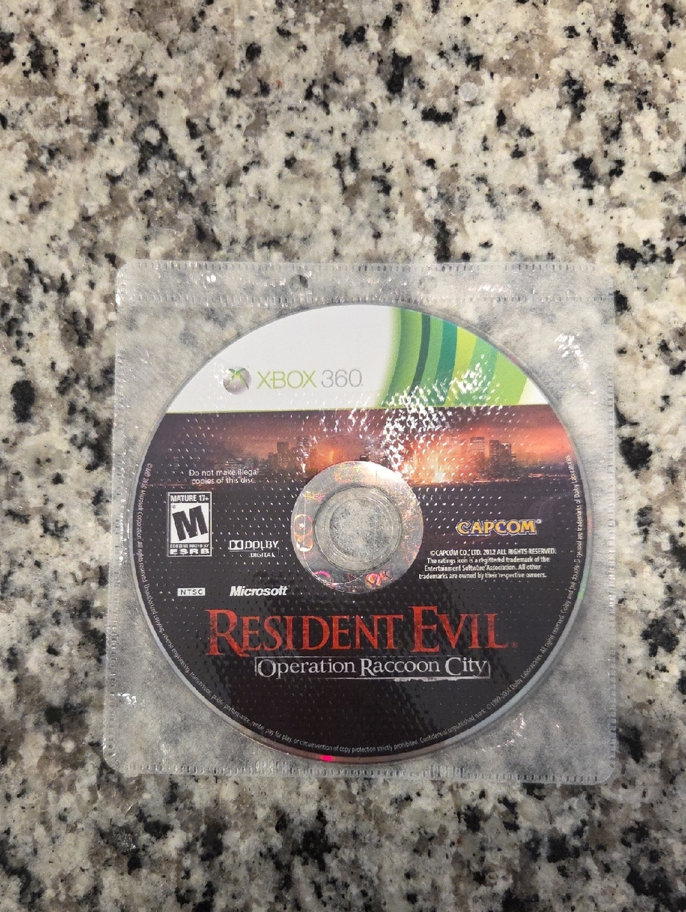Resident Evil: Operation Raccoon City Xbox 360 - NO CASE